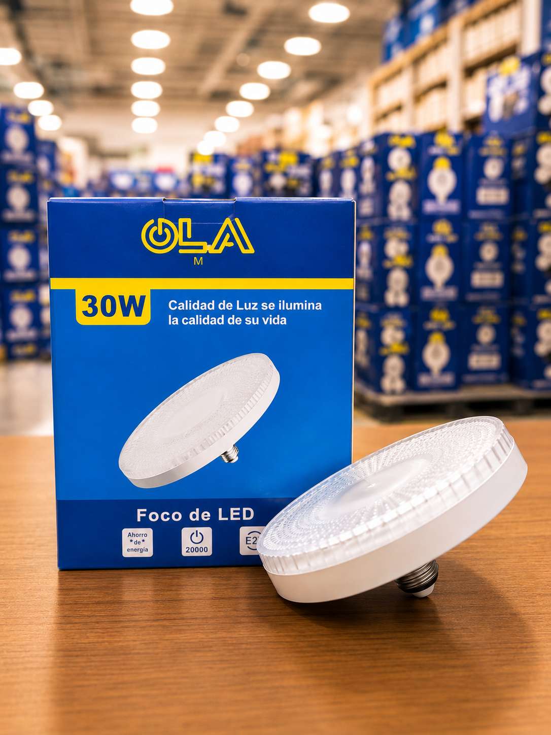 Lámpara de disco volador 30W