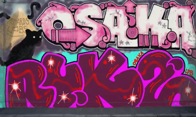 Graffiti artwork by osaka