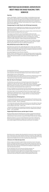 BRITISH RACECOURSES ANNOUNCES BEST FREE UK DAILY RACING TIPS SERVICE.png
