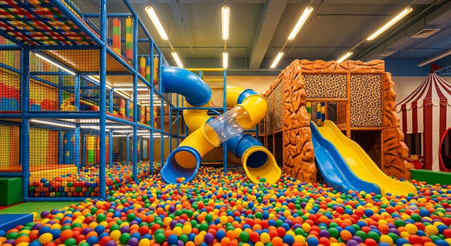 Rotomolded Play Slides