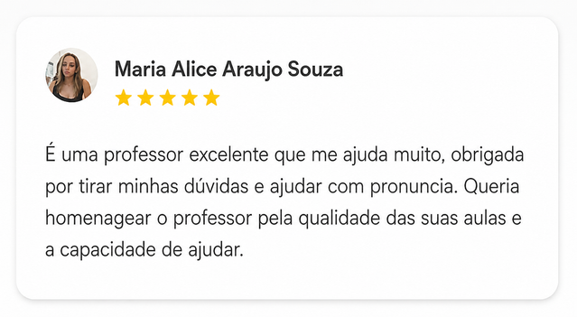 Depoimento da aluna Lara