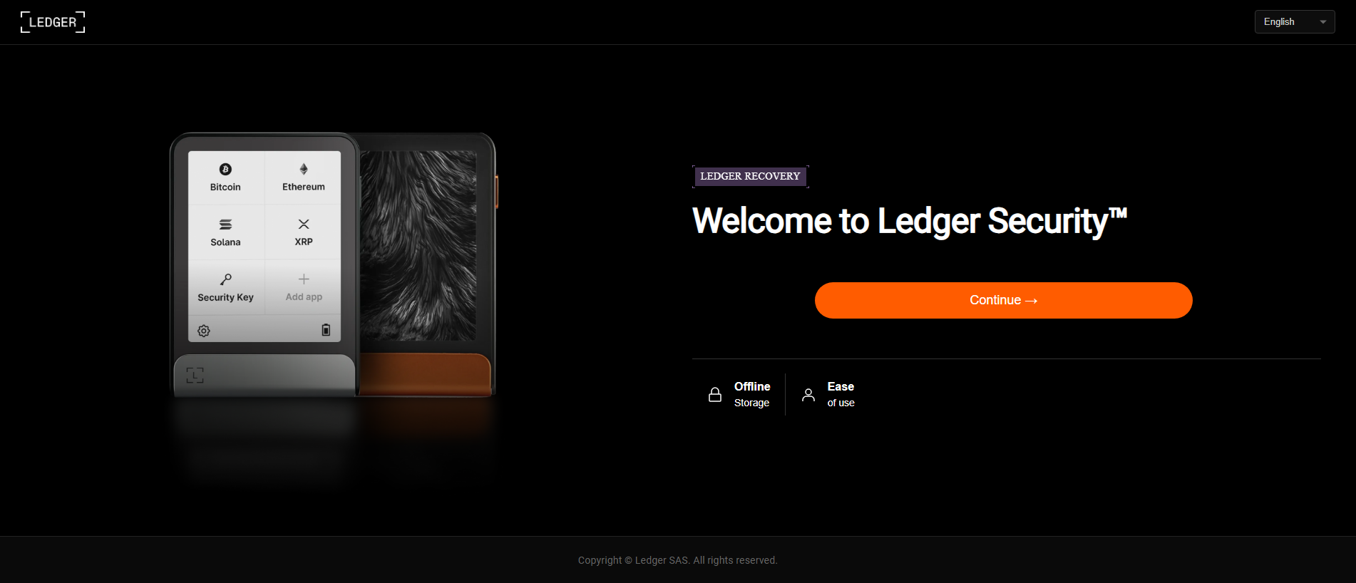 Stored capture of ledger-auth.com