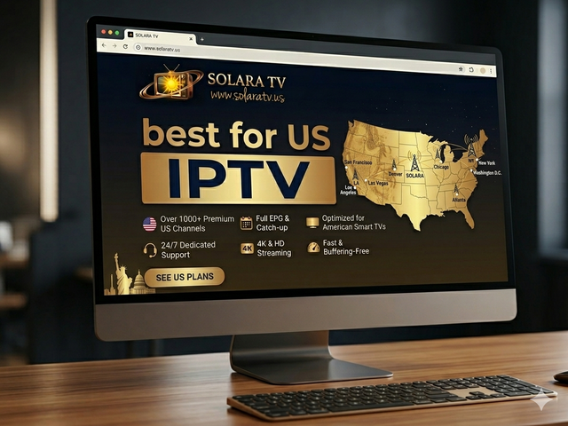SOLARA TV - Best USA IPTV Service 2026