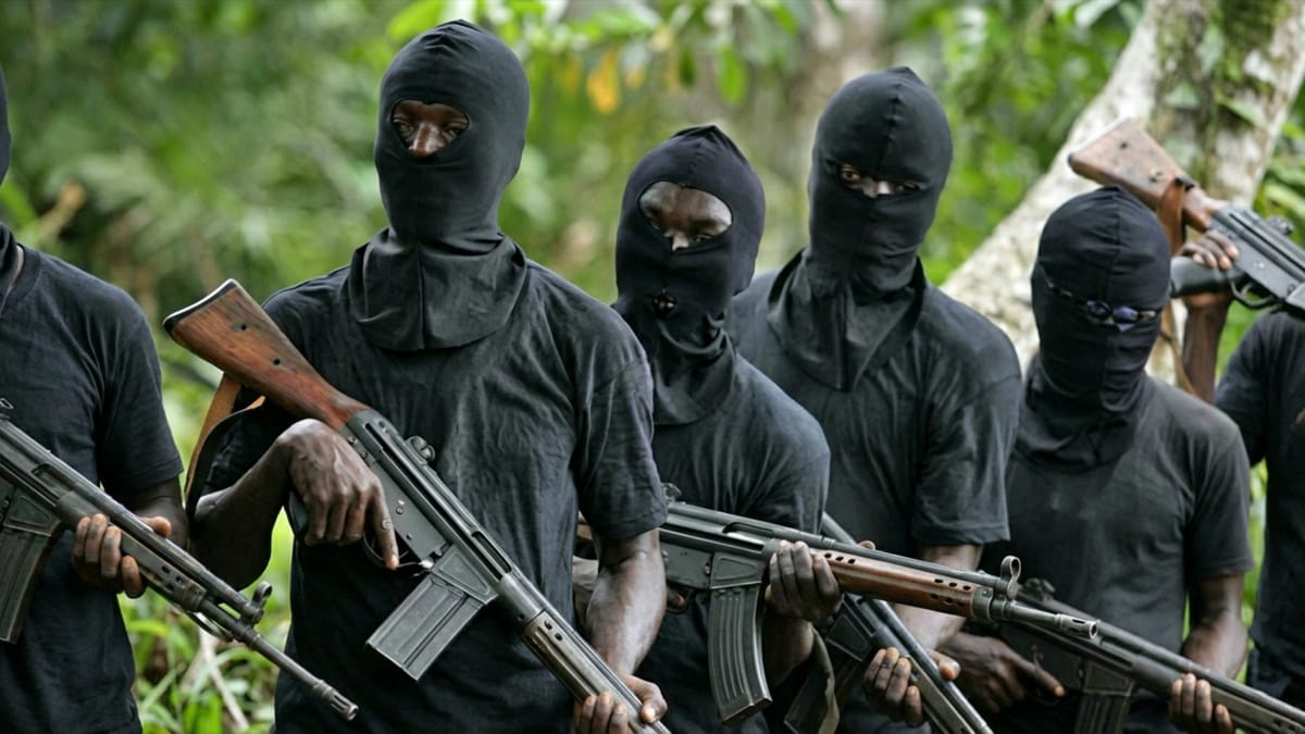 Security operatives at the scene of the attack