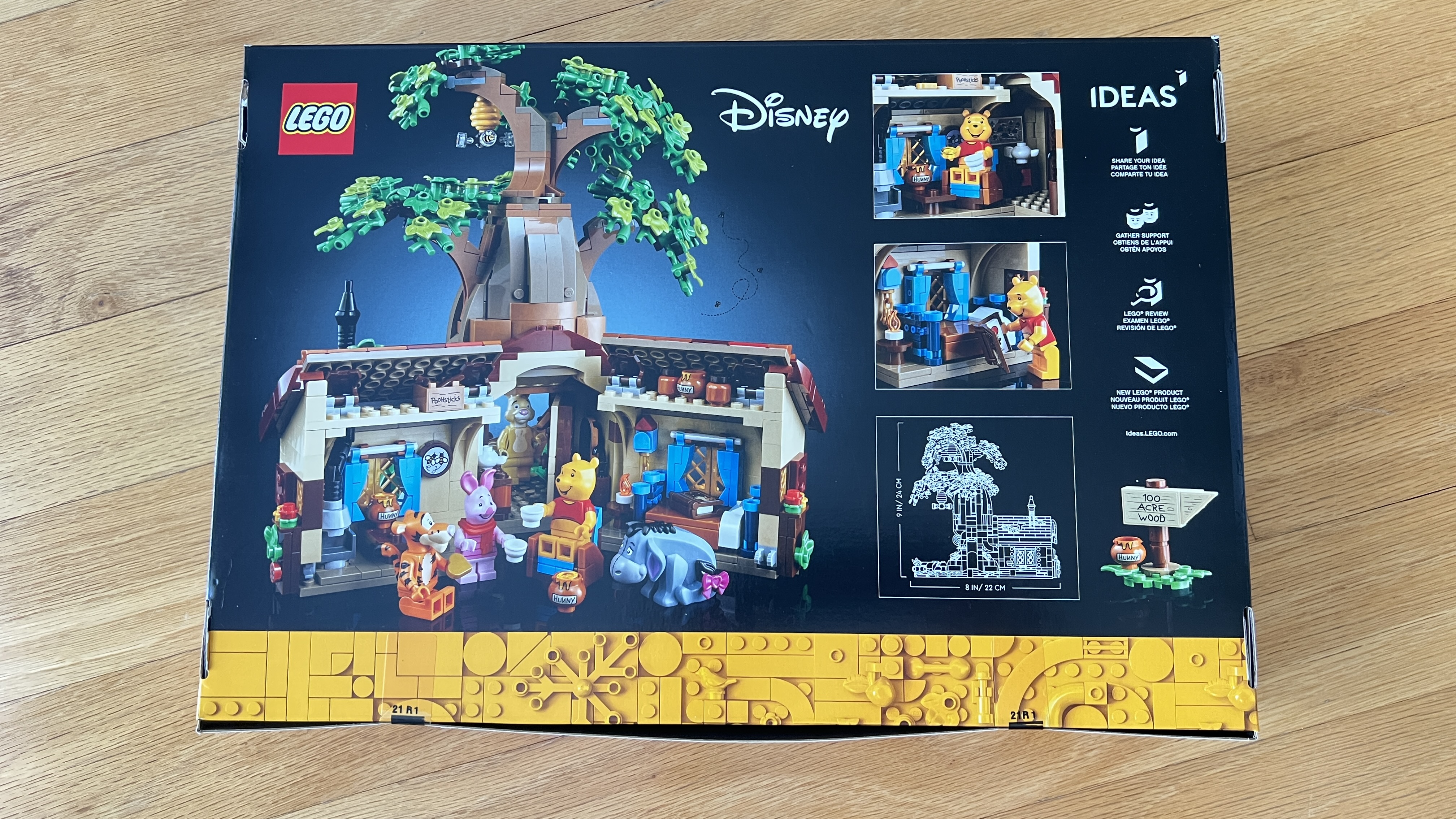 LEGO Winnie the Pooh 21326 box detail