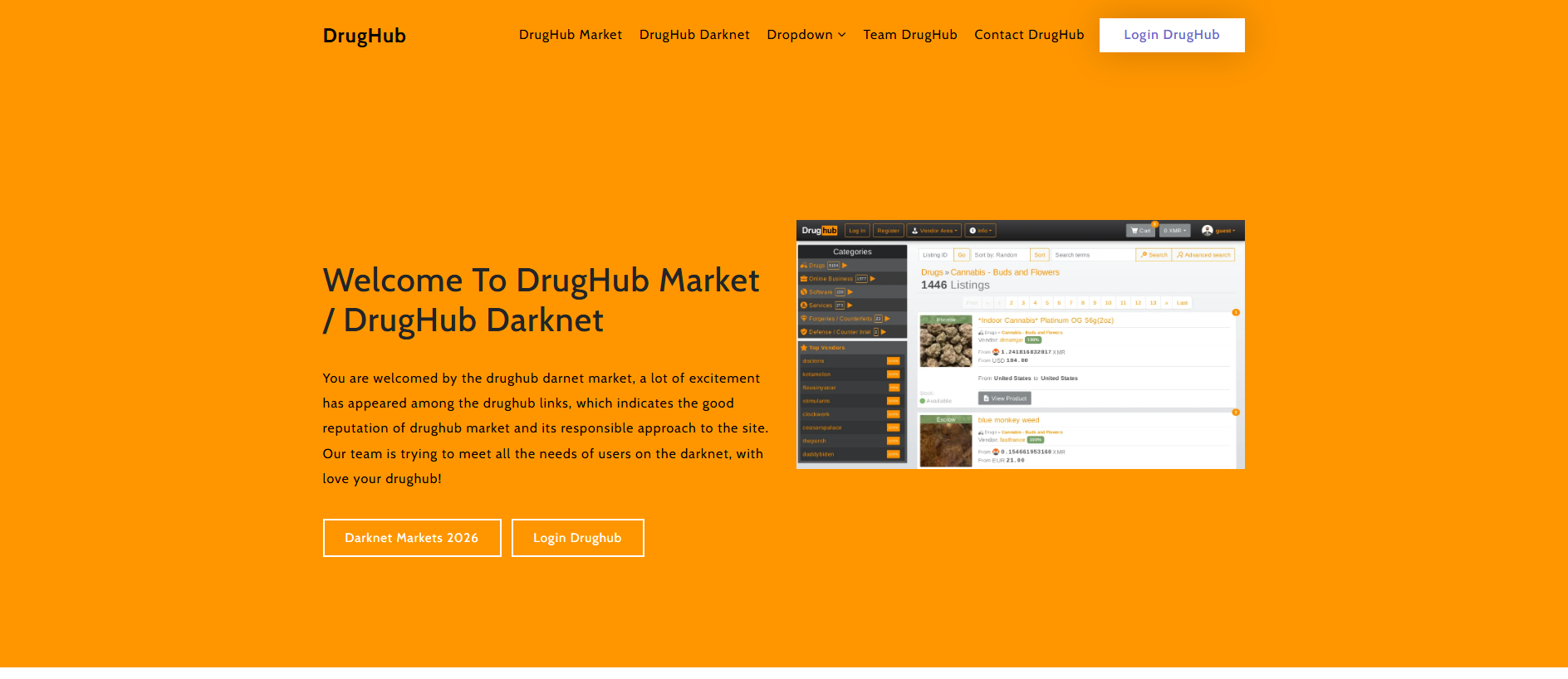 Stored capture of drughubdark.net