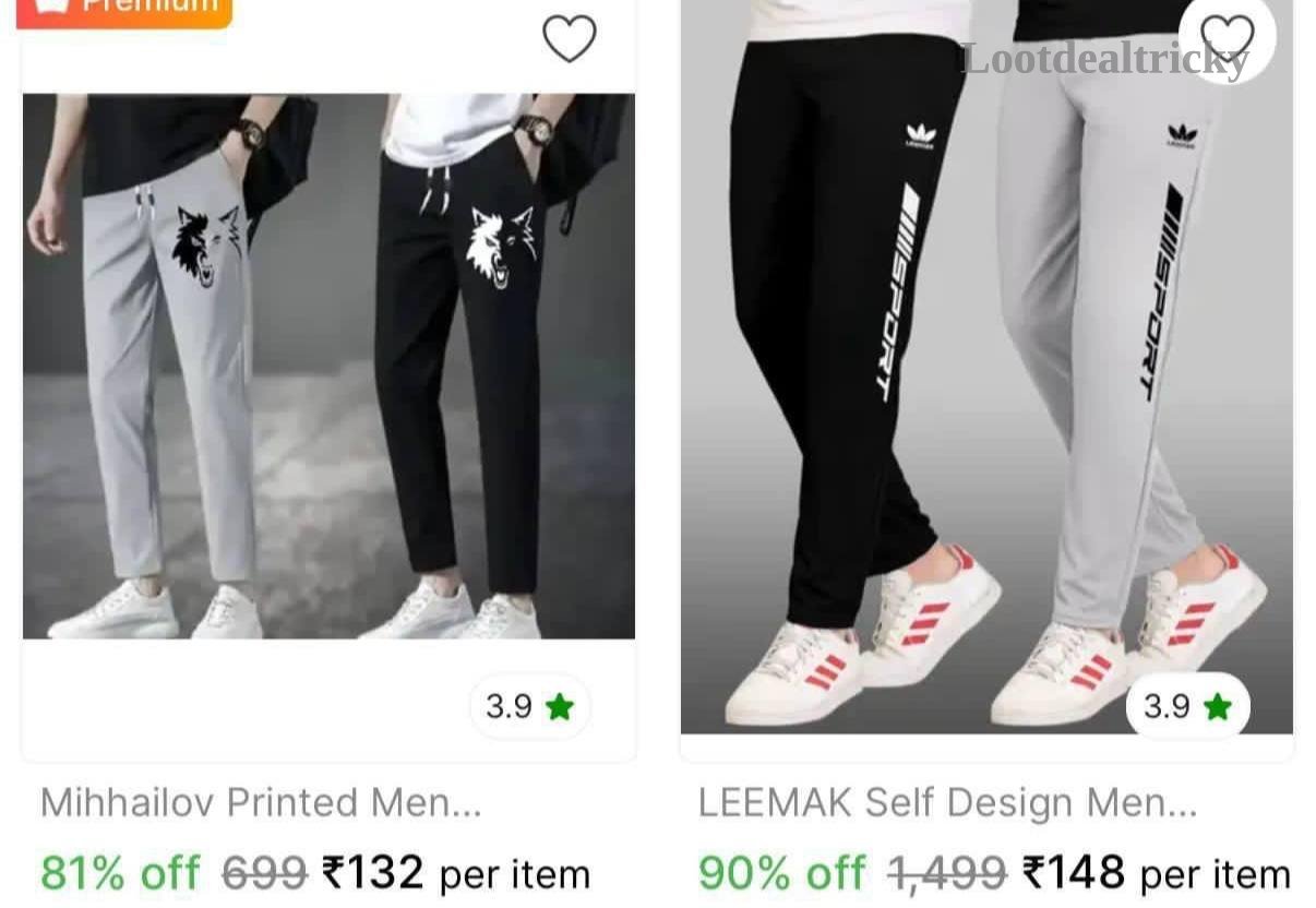 Trackpants Under Flipkart Offer Image