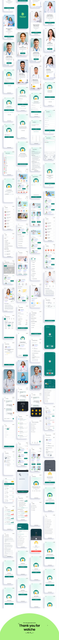Doclyn – Doctor Consultation Mobile App Figma UI Kits