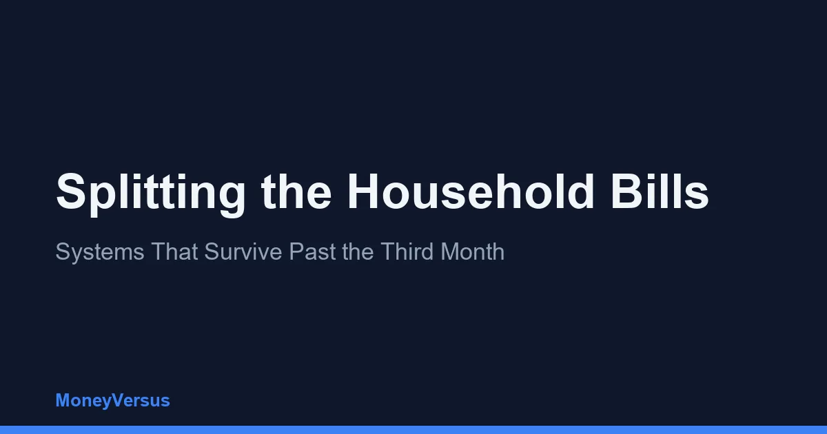 Splitting the Household Bills