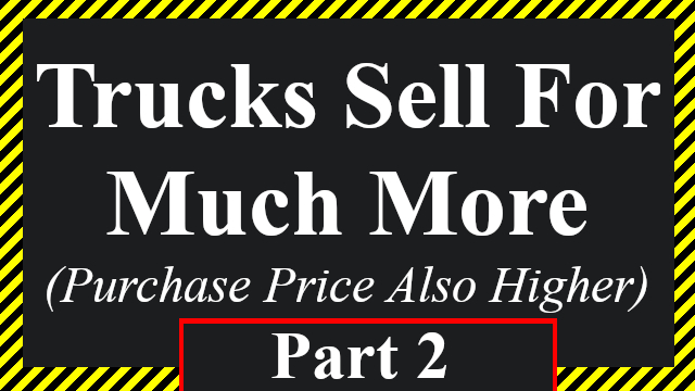 Sell Trucks For Much More — (Resell Money Mod Part 2)