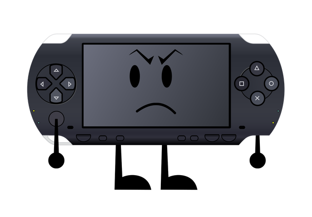 Play-Station-Portable-Full-Body-BFDI-Style-Angry-Left