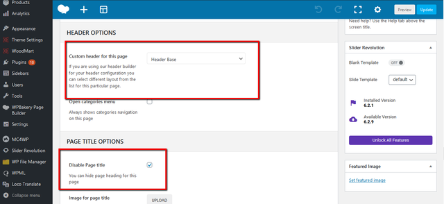 page-settings