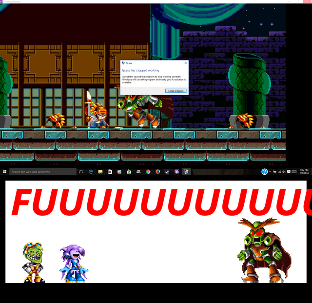 Game-crashed-Warrior-saved