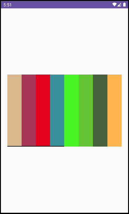 android - Why columns are not all the same height? - Stack Overflow