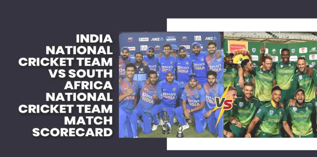 india national cricket team vs south africa national cricket team match scorecard
