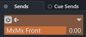 Front Instrument Send
