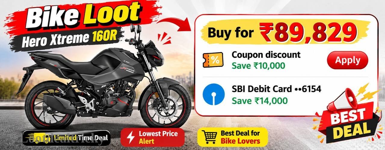Bike Grab Hero – Just ₹10000 | Limited Time Loot Offer