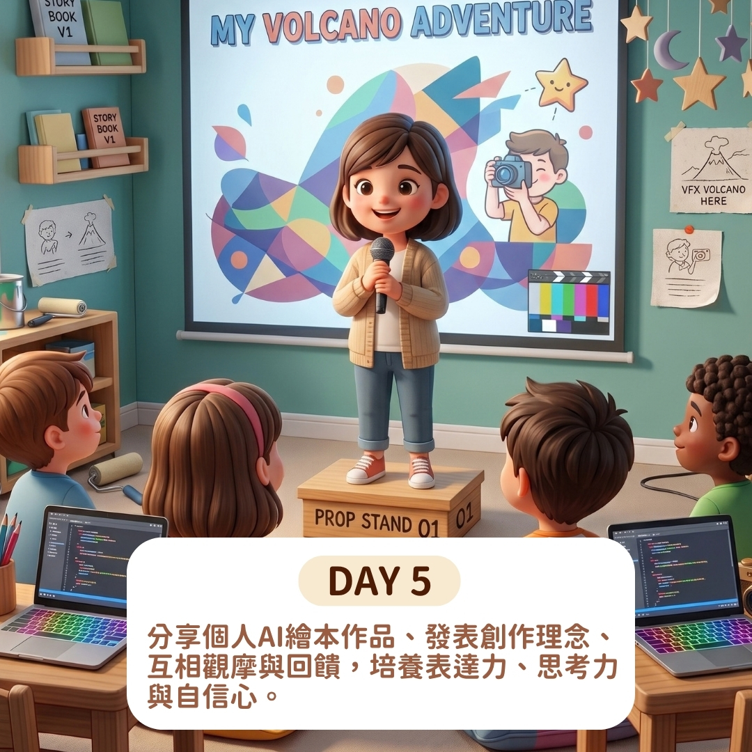 AI 繪本大師探索營 DAY 5