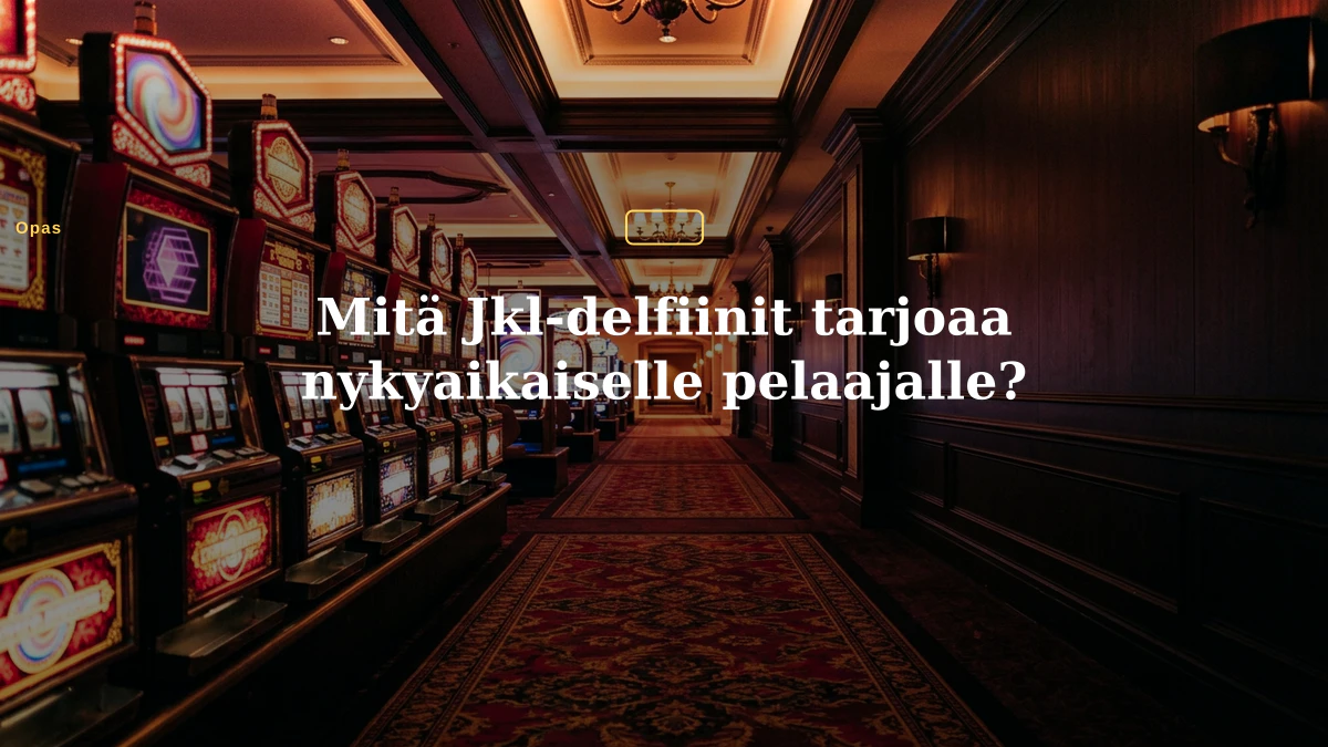 Mitä Jkl-delfiinit tarjoaa nykyaikaiselle pelaajalle?