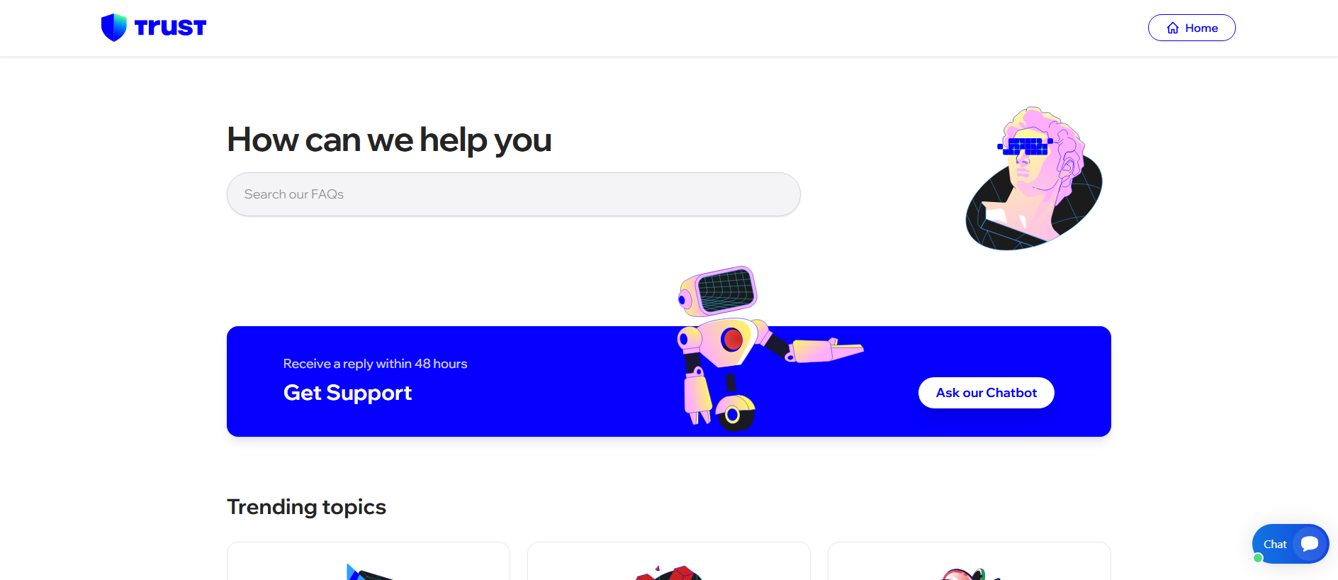 Stored capture of trustwallet-helpmgmt.com
