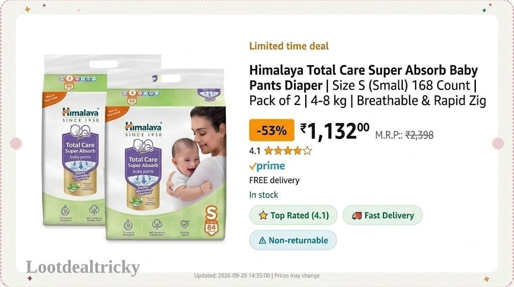 Himalaya Baby Diaper | Top Unbeatable Deal