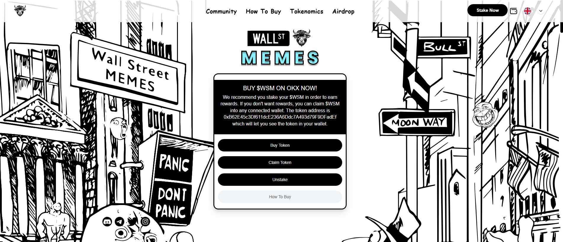 Stored capture of claim-wallst-meme.pages.dev