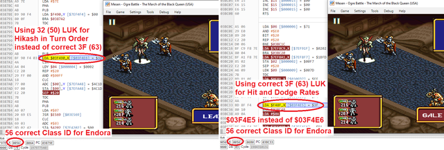ogre battle luk bug