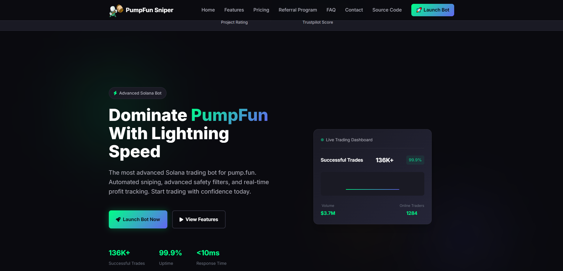 Stored capture of solsniper.io