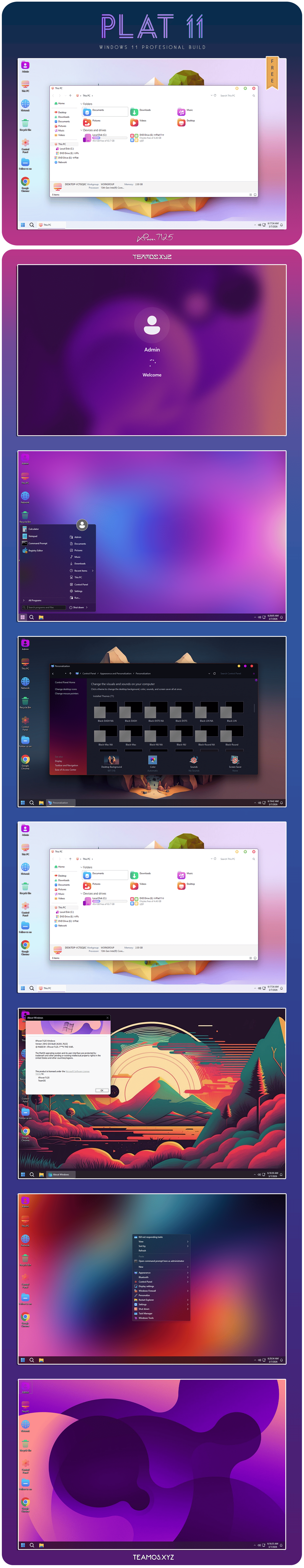 💎Plat11💎 - Windows 11 25H2 Pro Lite by XPower7125 4