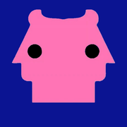 Two Headed Pink P-Head