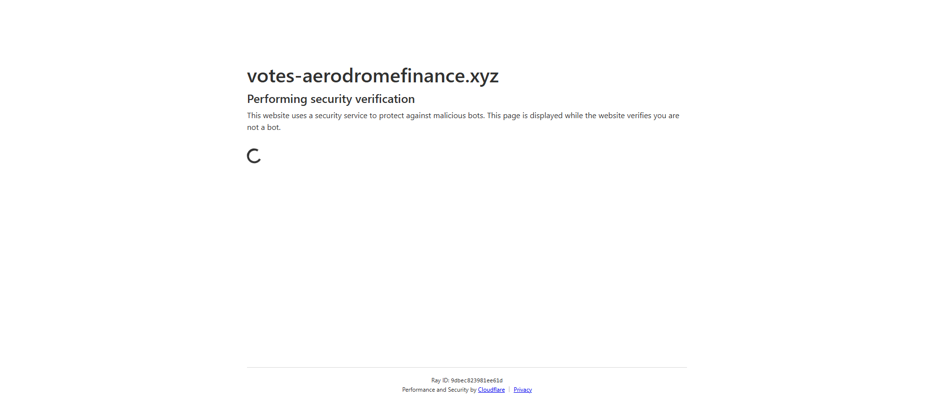 Stored capture of votes-aerodromefinance.xyz