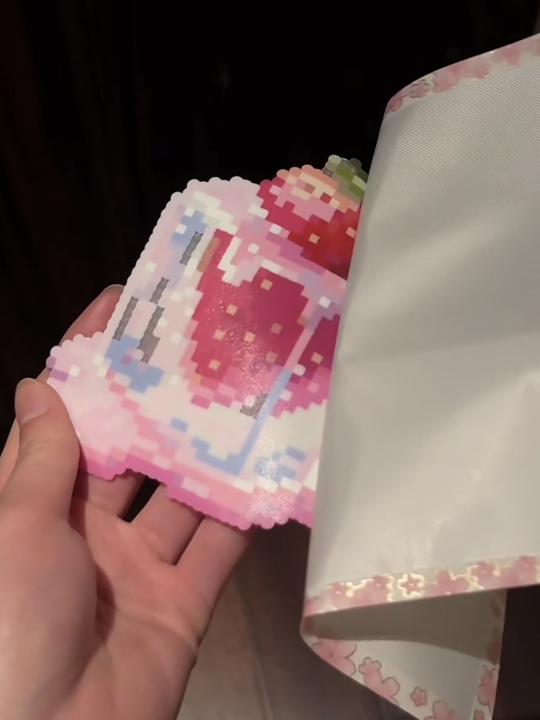 Coarse-grain baking cloth method creating textured non-slip surface on Perler beads