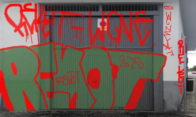 Graffiti artwork by rekot