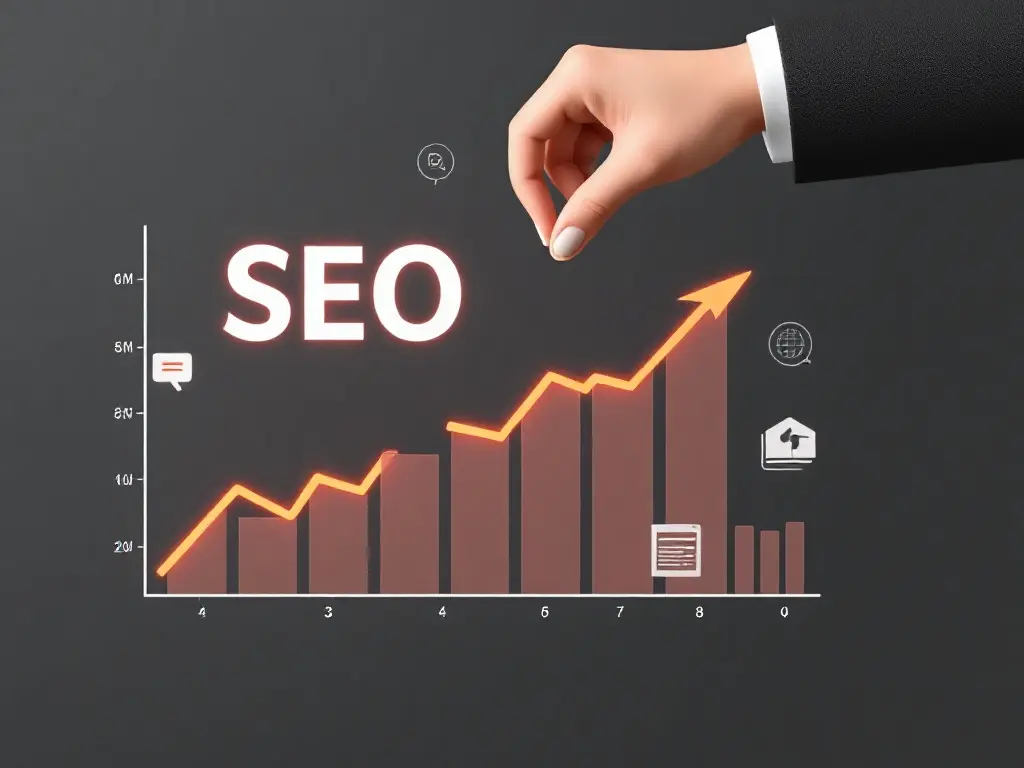 График SEO-показателей и риски при обновлении сайта