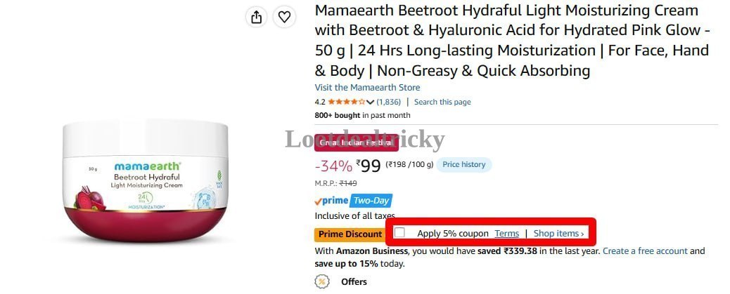 Mamaearth Beetroot Hydraful | Exclusive Sale Discount