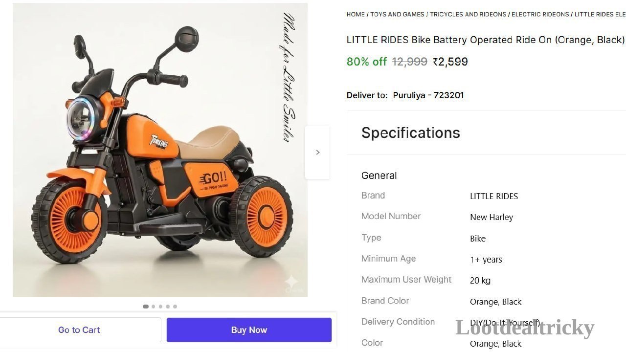 Little Rides Bike Offer Image
