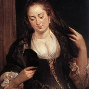 Rubens Woman with a Mirror