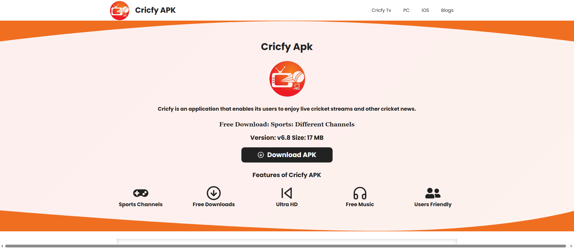 Основной снимок · cricfysapk.com
