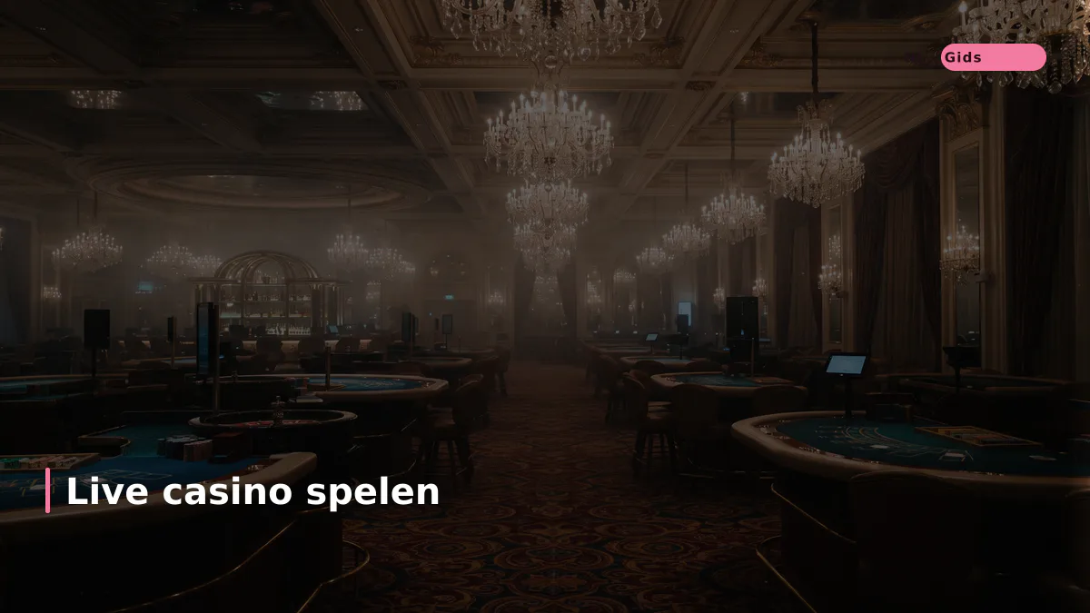 Live casino spelen: veilig, legaal en praktische tips 1 Live casino spelen