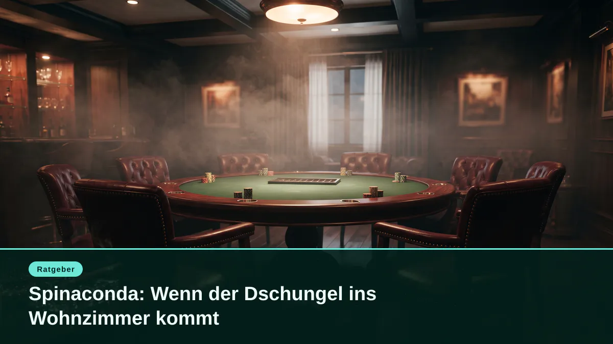 Spinaconda: Wenn der Dschungel ins Wohnzimmer kommt