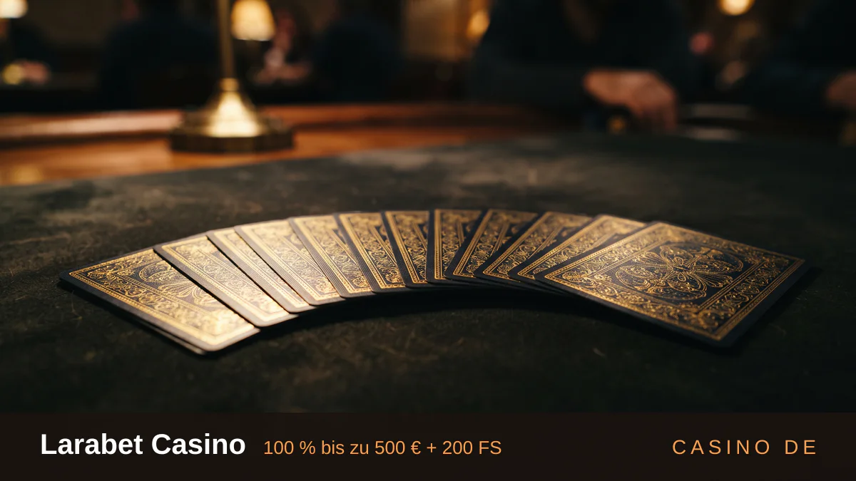 Larabet Casino — Willkommensbonus 100 % bis zu 500 € + 200 FS, Zahlungen: Visa, Mastercard, Sofort, Revolut, MiFinity