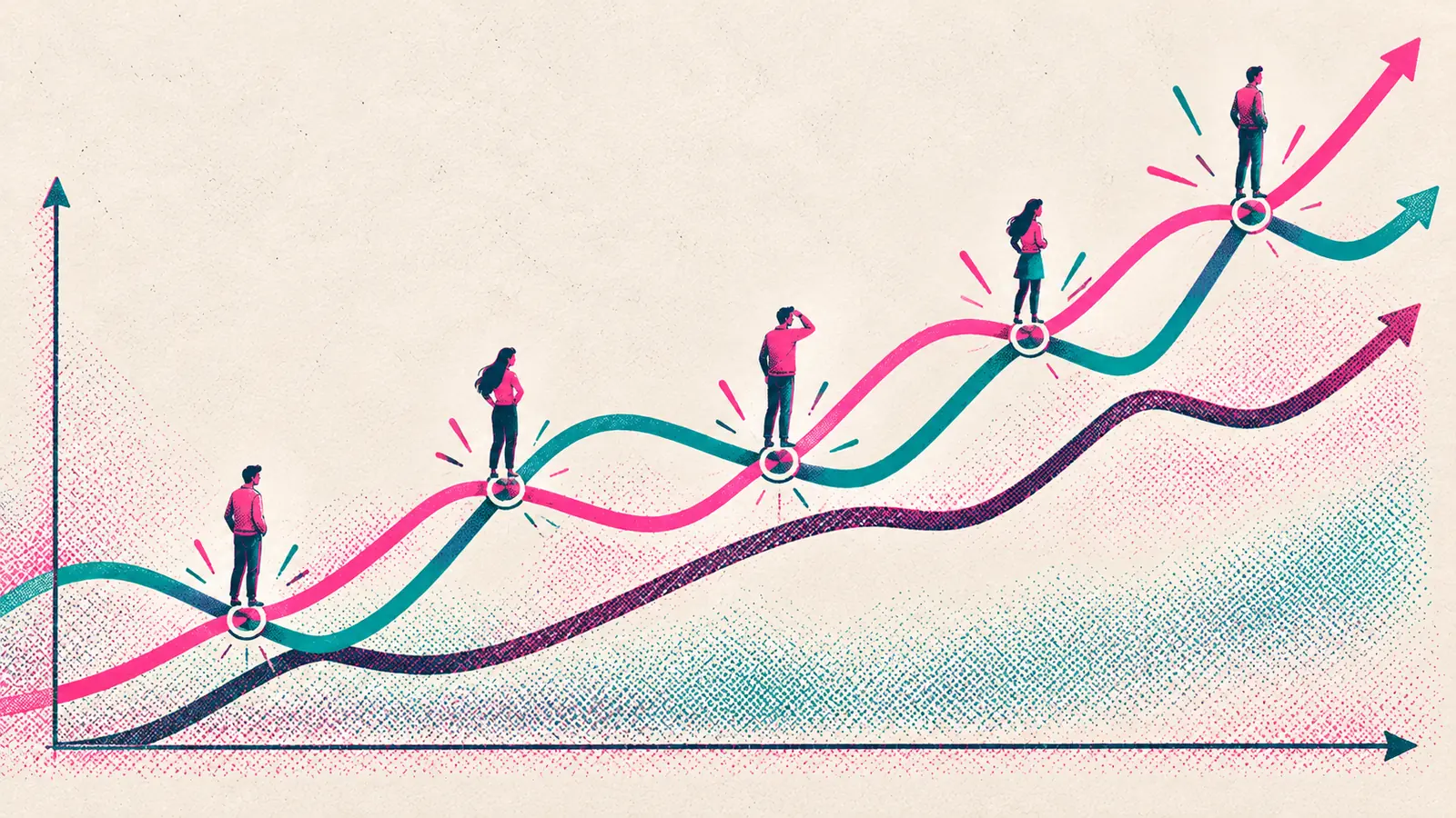 ManyChat cost curves and break-even points by Active Contacts