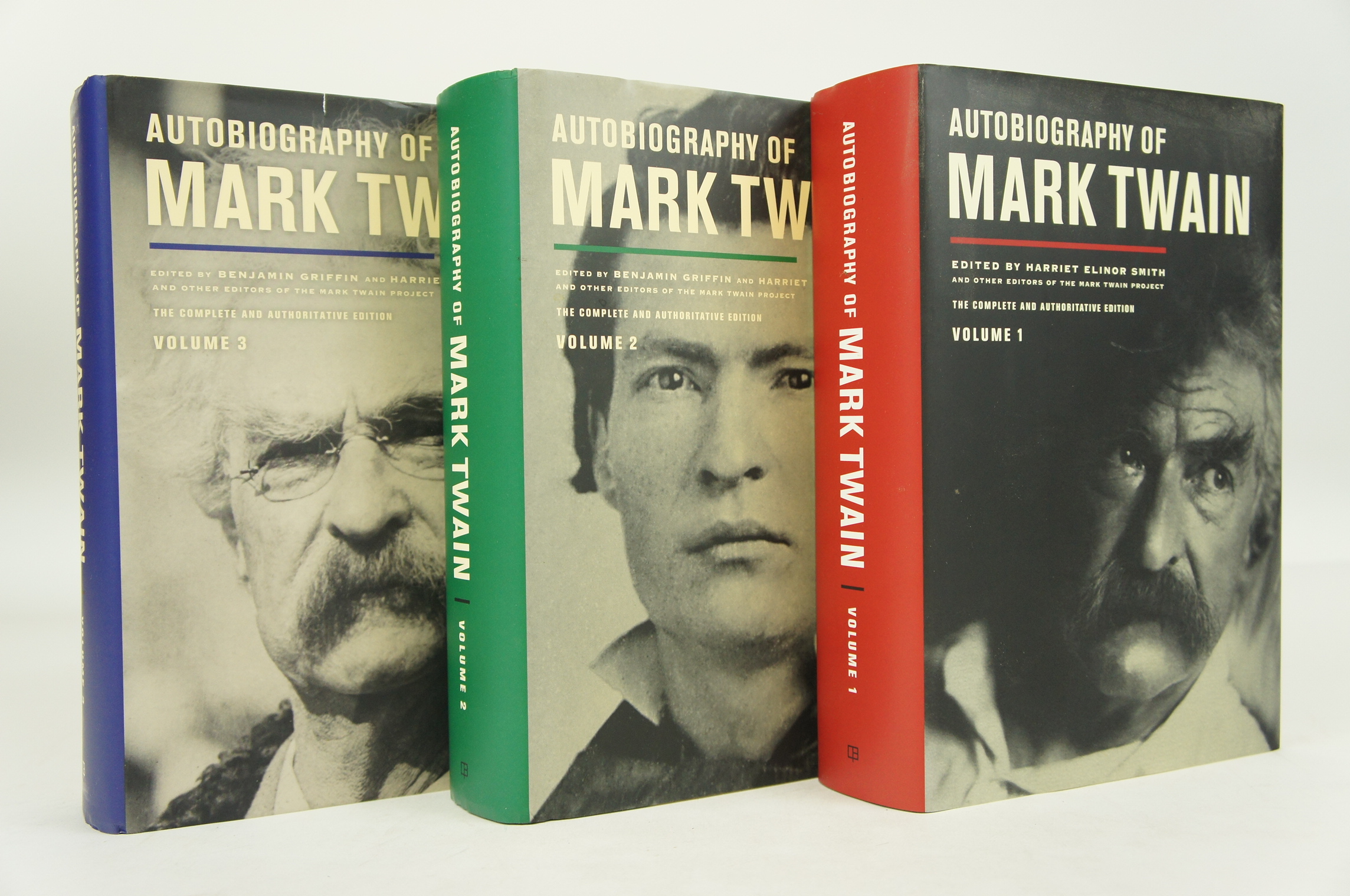 Autobiography of Mark Twain (Complete Three Volume Set) | eBay