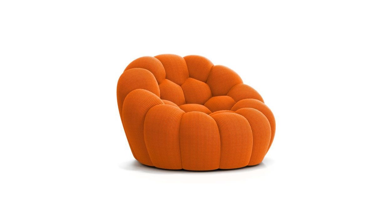 Fauteuil Bubble orange