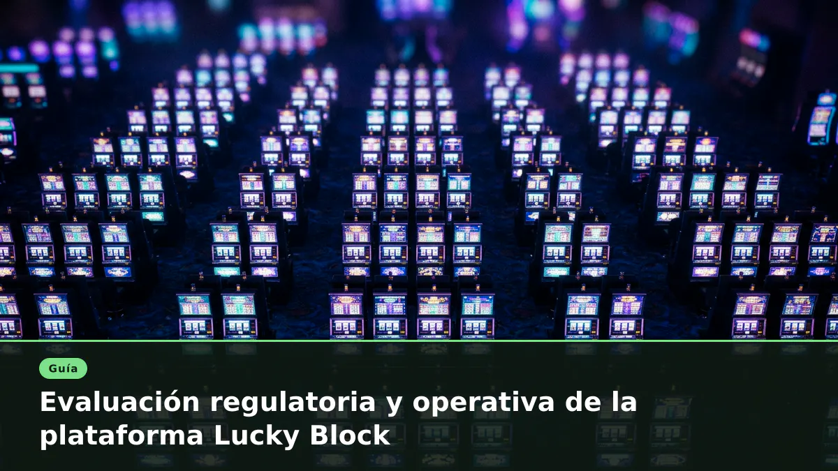 Evaluación regulatoria y operativa de la plataforma Lucky Block