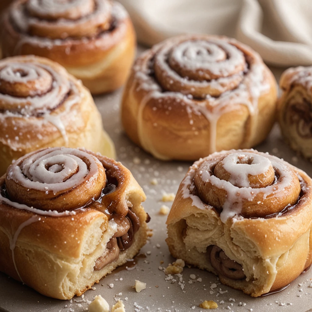 30-Minute Sourdough Discarded Cinnamon Rolls