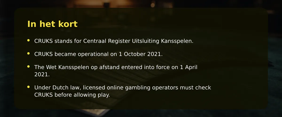 Casino zonder cruks nederland: wat betekent het en hoe zit het werkelijk — In het kort