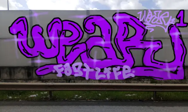 Graffiti artwork by DECAY