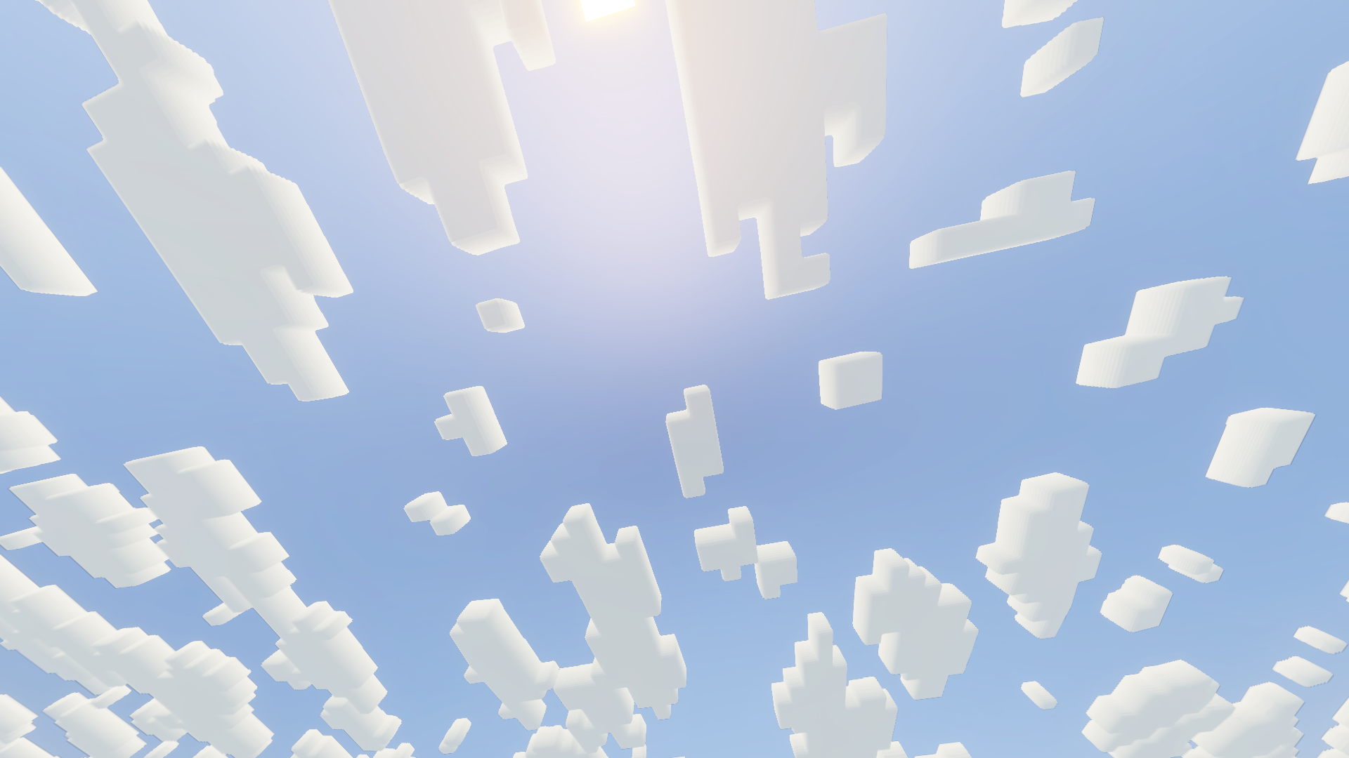 Sunlit Day Clouds