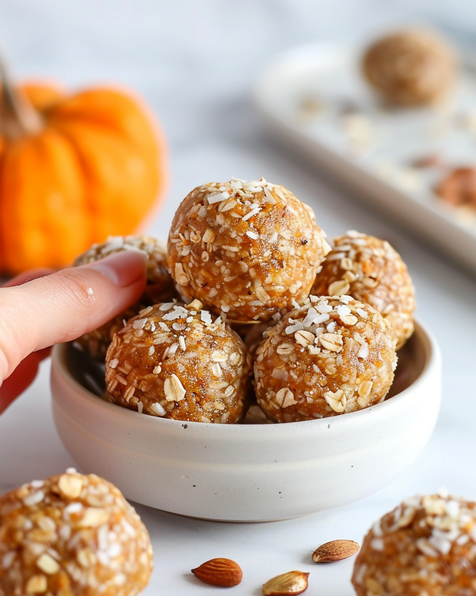 Savor The Moment With Pumpkin Protein Bliss Bites step photo